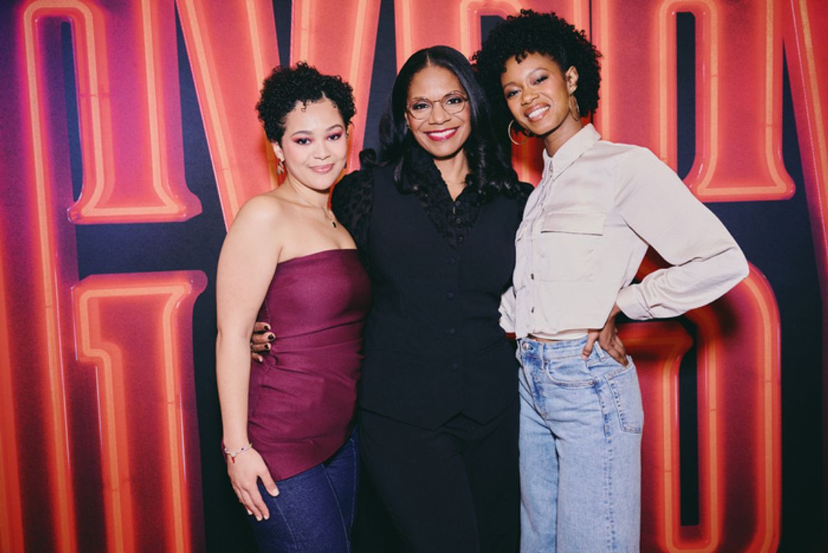 Jordan Tyson, Audra McDonald, Joy Woods  at 