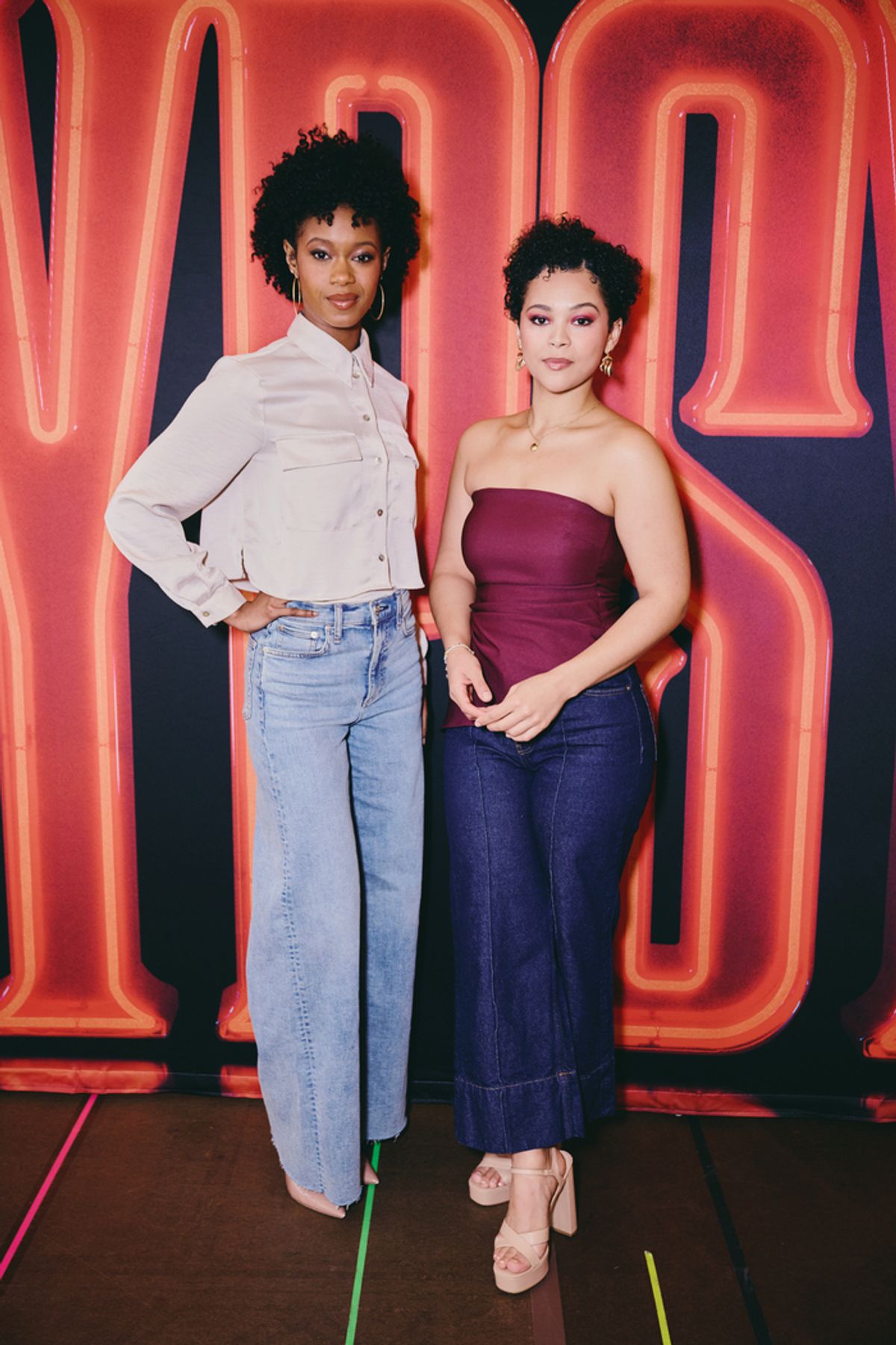 Joy Woods and Jordan Tyson at 