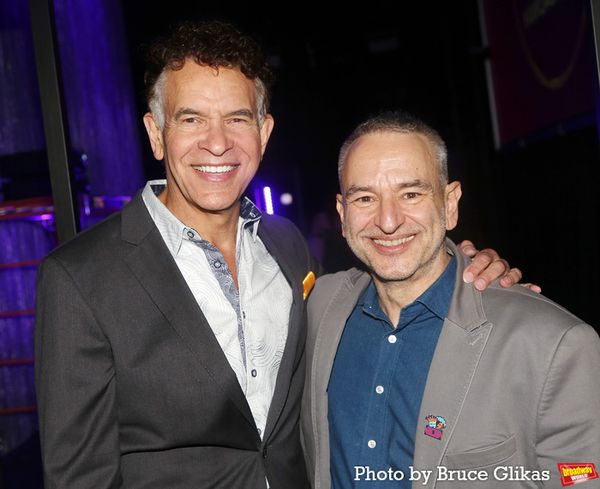 Brian Stokes Mitchell and Joe DiPietro Photo