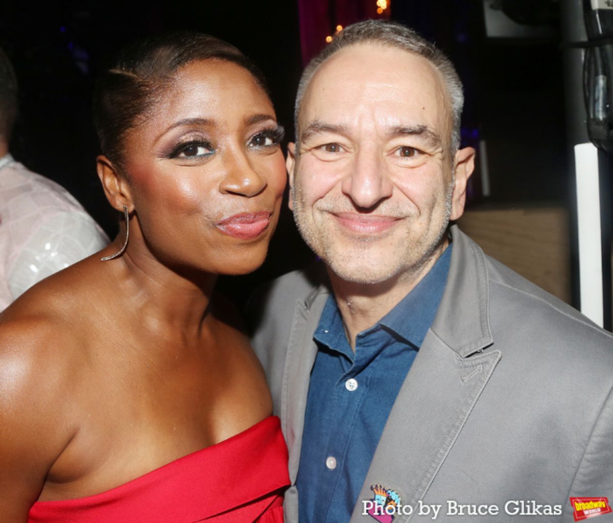 Montego Glover and Joe DiPietro at 