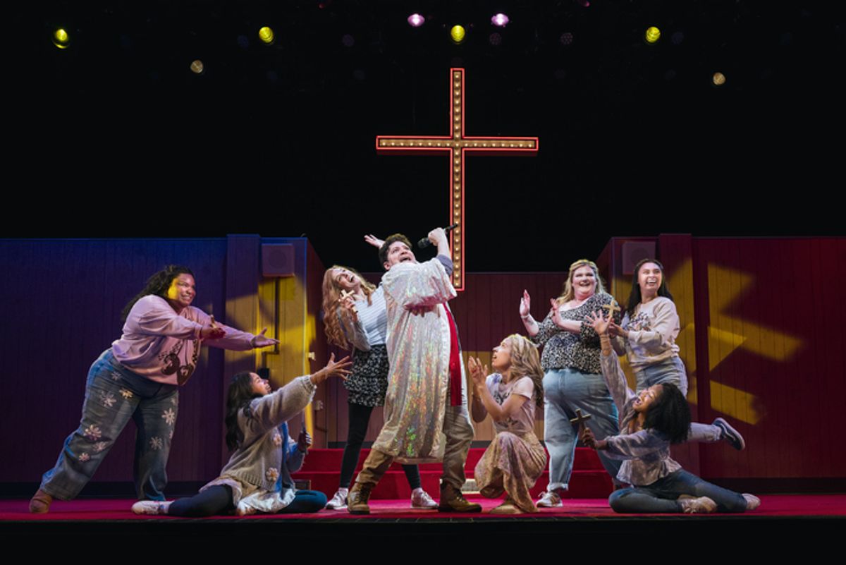 Jared Loftin and the cast at 