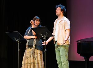 Asher Muldoon and Maria Wirries @ BroadwayWorld Asher Muldoon and Maria Wirries Photo
