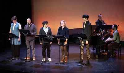 Pablo Laucerica, Gloria Bangiola, George Luton, Noah Weisbart and Andrea J. Love Photo
