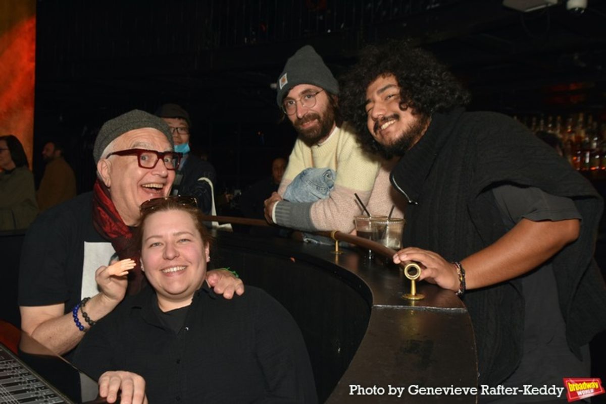 Lucas Corrubia and the Sound Team at 