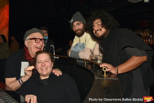 Lucas Corrubia and the Sound Team Photo