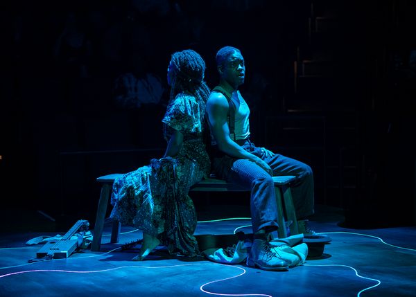 Jon Michael Hill and Brittany Bradford Photo