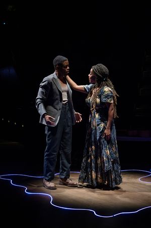 Jon Michael Hill and Brittany Bradford Photo