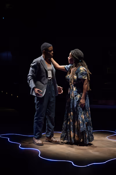 Jon Michael Hill and Brittany Bradford Photo