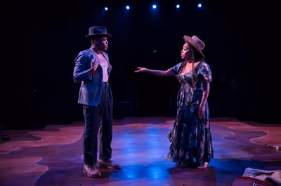 Jon Michael Hill and Brittany Bradford Photo