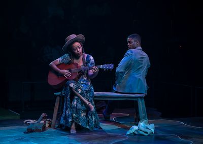 Jon Michael Hill and Brittany Bradford Photo