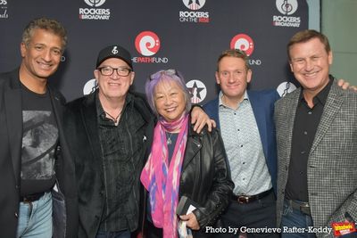 Kamesh Nagarajan, Donnie Kehr, May Pang, Peter Bradley Jnr., and Rick French Photo