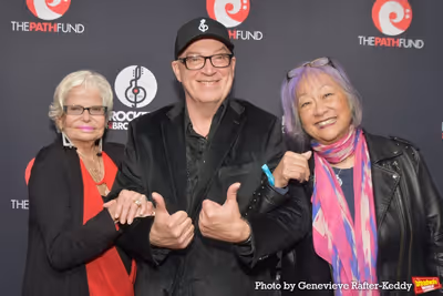 Rose Gross Marino, Donnie Kehr and May Pang Photo