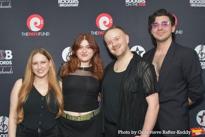 Rockers on Broadway Singers-Hadar Baron, Emily Pandal, Sam Graham and Nick Prez Photo
