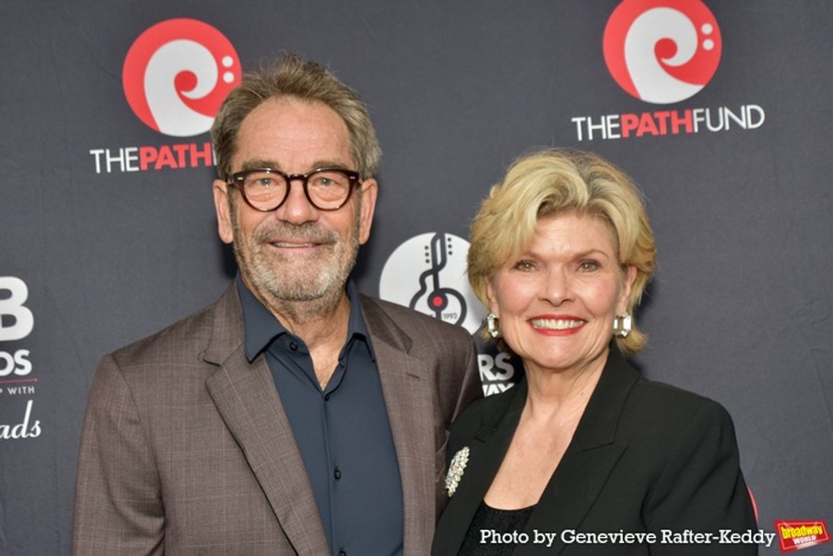Huey Lewis and Debra Monk at 