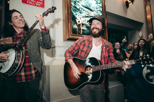 Adrian Blake Enscoe and John Gallagher, Jr.  Photo
