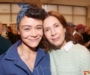 Amber Gray and Jessica Hecht @ BroadwayWorld Amber Gray and Jessica Hecht Photo