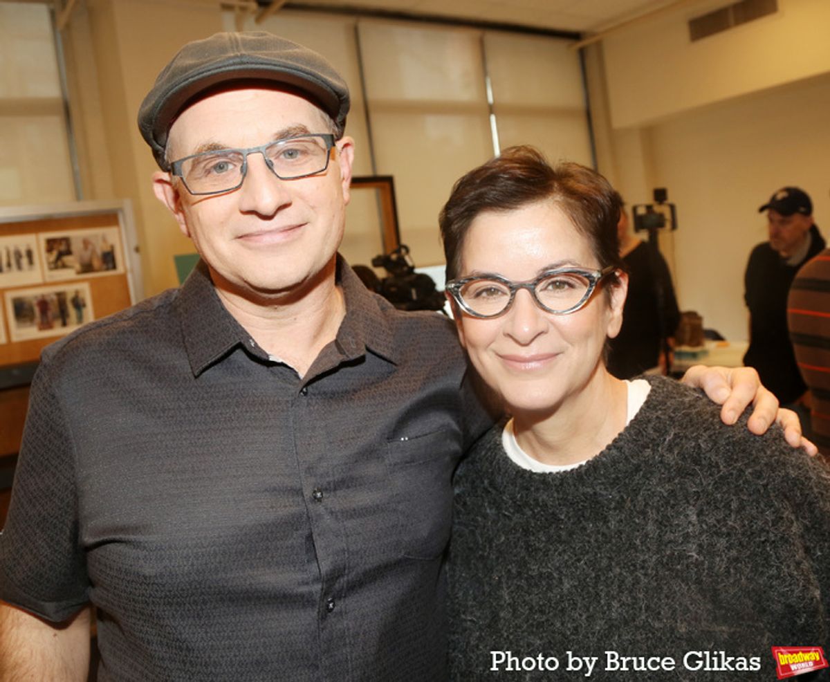 Playwright Jonathan Spector and Director Anna D. Shapiro at 