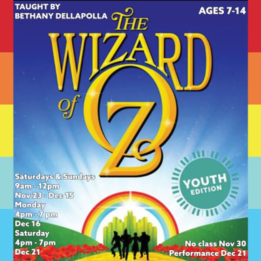 Bay Street Theater Adds THE WIZARD OF OZ Youth Edition To Fall Acting Workshops Image