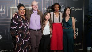 Roger Q. Mason, Lovell Holder, Mia Chang, Mia Ellis, and Shirley Luong Photo