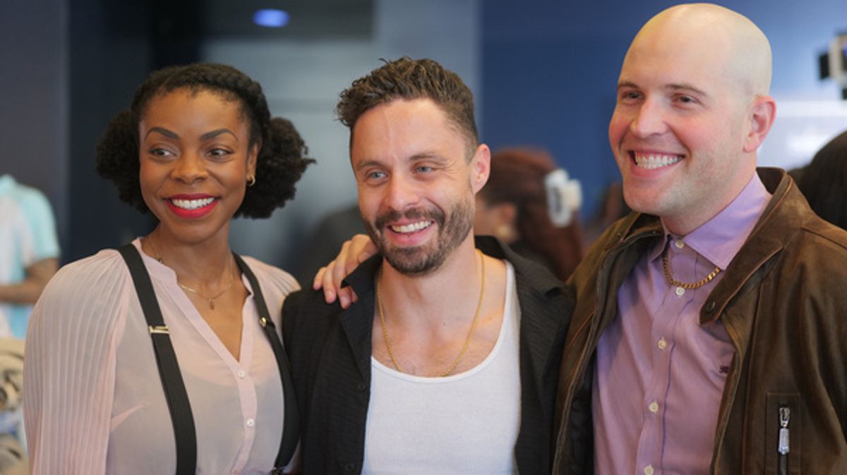 Mia Ellis, Philippe Bowgen, and Lovell Holder at 