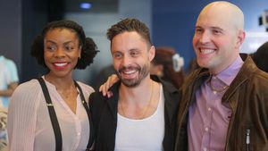 Mia Ellis, Philippe Bowgen, and Lovell Holder Photo