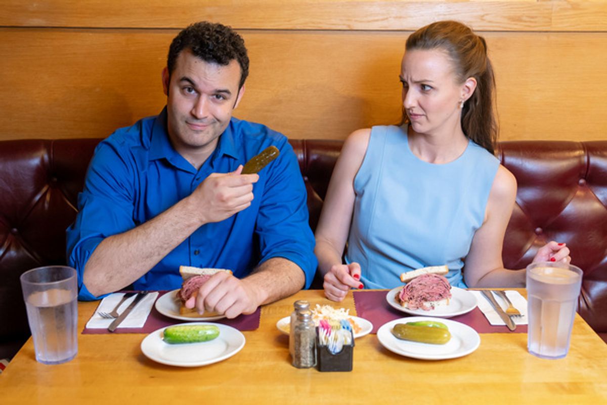 Rachel Lauren James, Travis Leland Murad at 