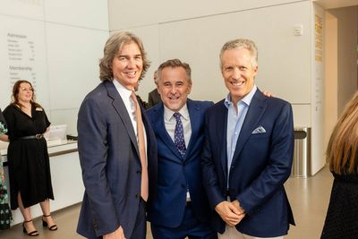 Bill Bone, Ghislain d?Humi res and Sophocles Zoullas. Capehart Photography Photo
