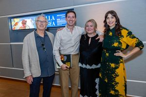 Eric Fischl, Jon Rider, Caroline Cassidy and Arden Sherman. Capehart Photography Photo