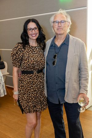 Nilani Trent and Eric Fischl. Capehart Photography @ BroadwayWorld Nilani Trent and Eric Fischl. Capehart Photography Photo