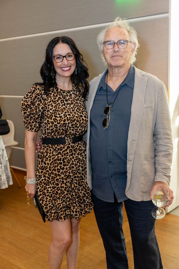 Nilani Trent and Eric Fischl. Capehart Photography Photo