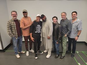 Erik Schark, Darius Harper, Christian Magby, DeMone Seraphin, Pablo Torres, Robert Cuccioli, Michael Yeshion @ BroadwayWorld Erik Schark, Darius Harper, Christian Magby, DeMone Seraphin, Pablo Torres, Robert Cu Photo