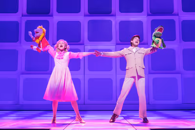 Katie Brayben and Christian Borle Photo