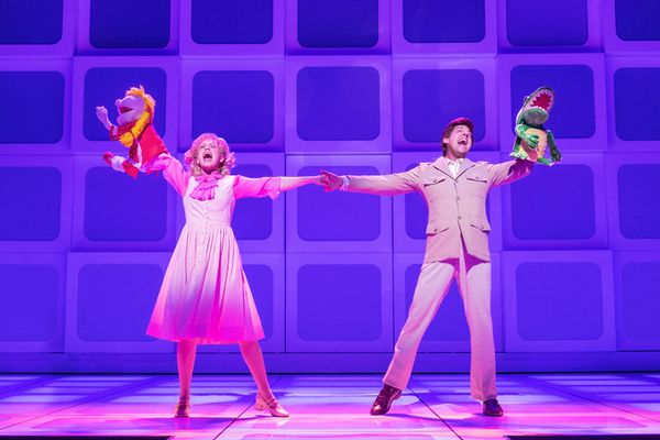 Katie Brayben and Christian Borle Photo