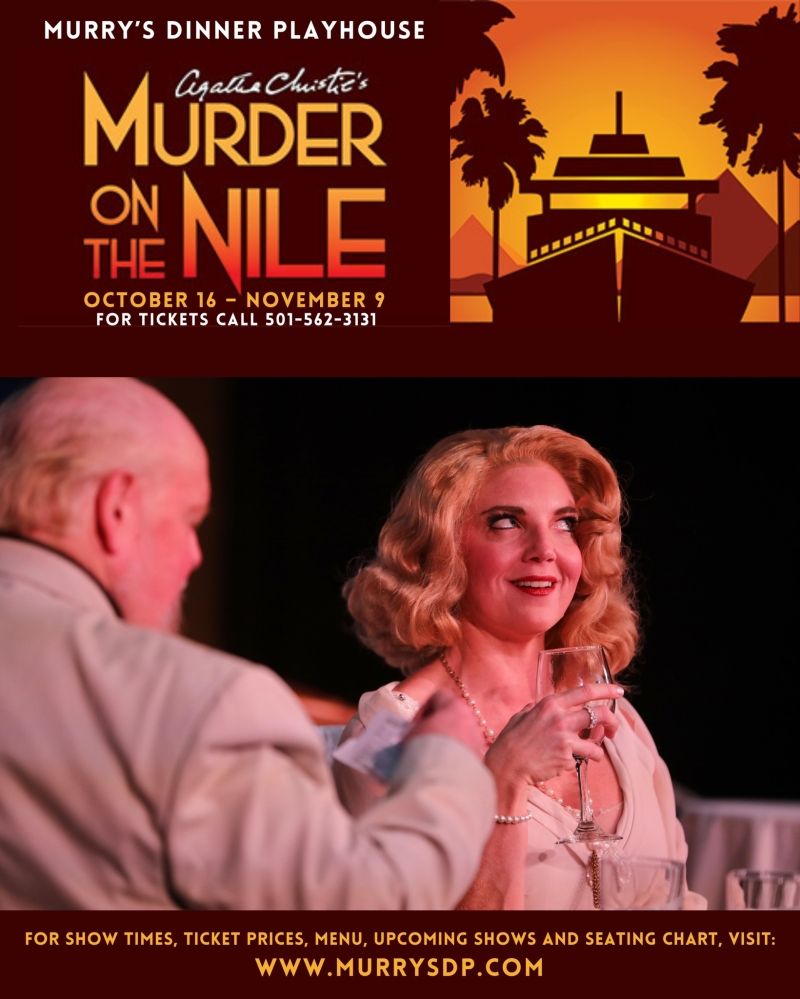 Review: AGATHA CHRISTIE'S MURDER ON THE NILE at Murry's Dinner Playhouse Review: AGATHA CHRISTIE'S MURDER ON THE NILE at Murry's Dinner Playhouse Image