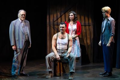 Frank Corrado, Lowell Byers, Marie Zolezzi and Coby Rogers  Photo