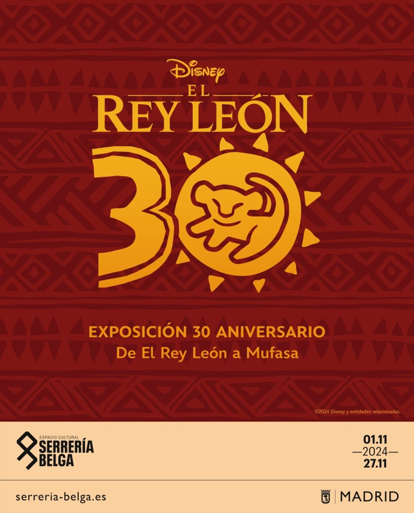 La exposición del 30 aniversaro de EL REY LEÓN abre en Madrid  Image