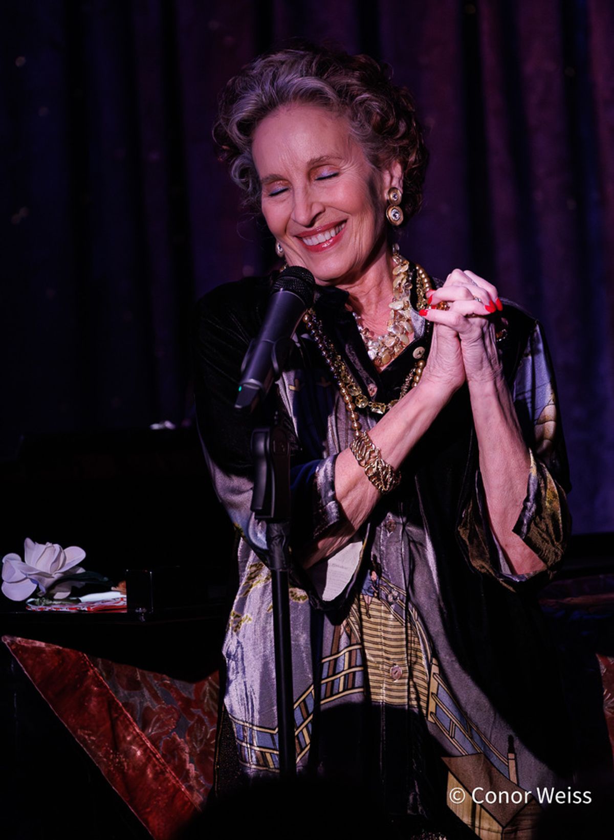 Andrea Marcovicci. Photo credit: Conor Weiss at 