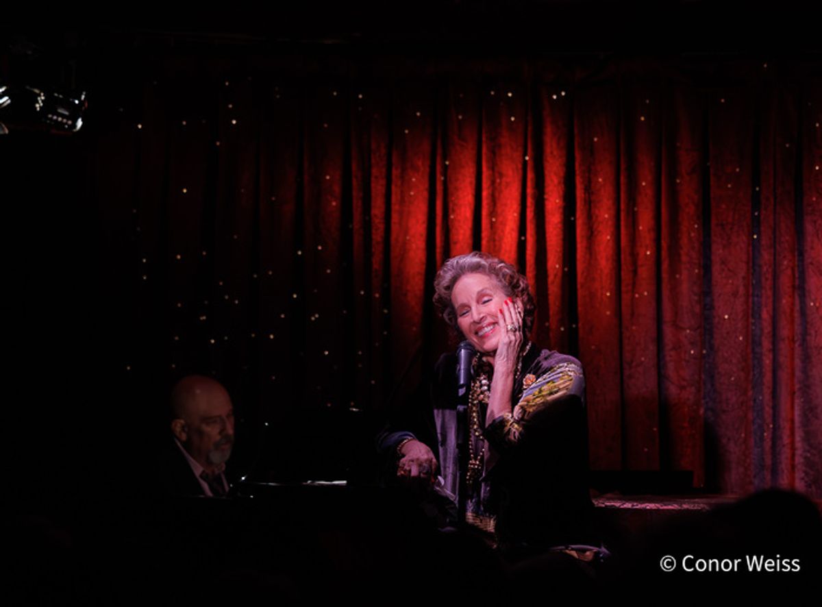 Andrea Marcovicci. Photo credit: Conor Weiss at 