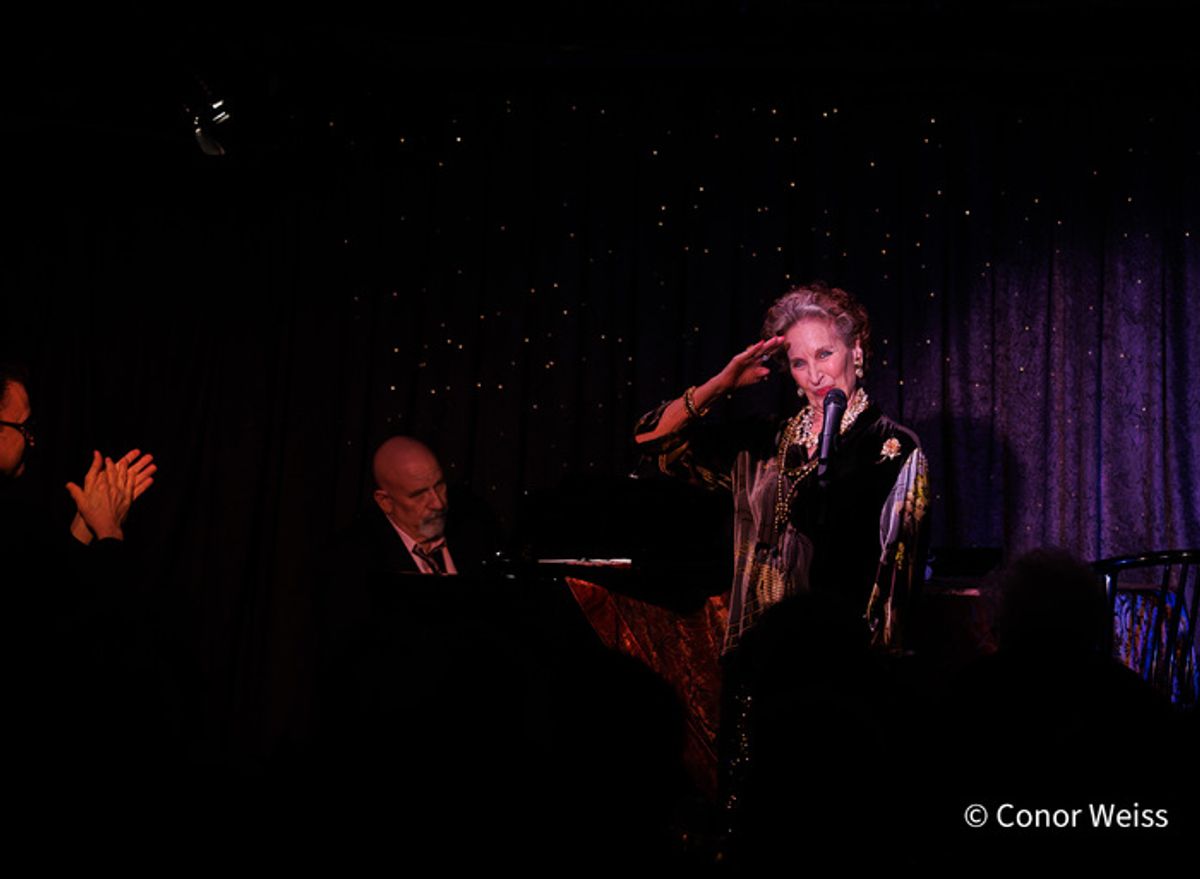 Andrea Marcovicci. Photo credit: Conor Weiss at 