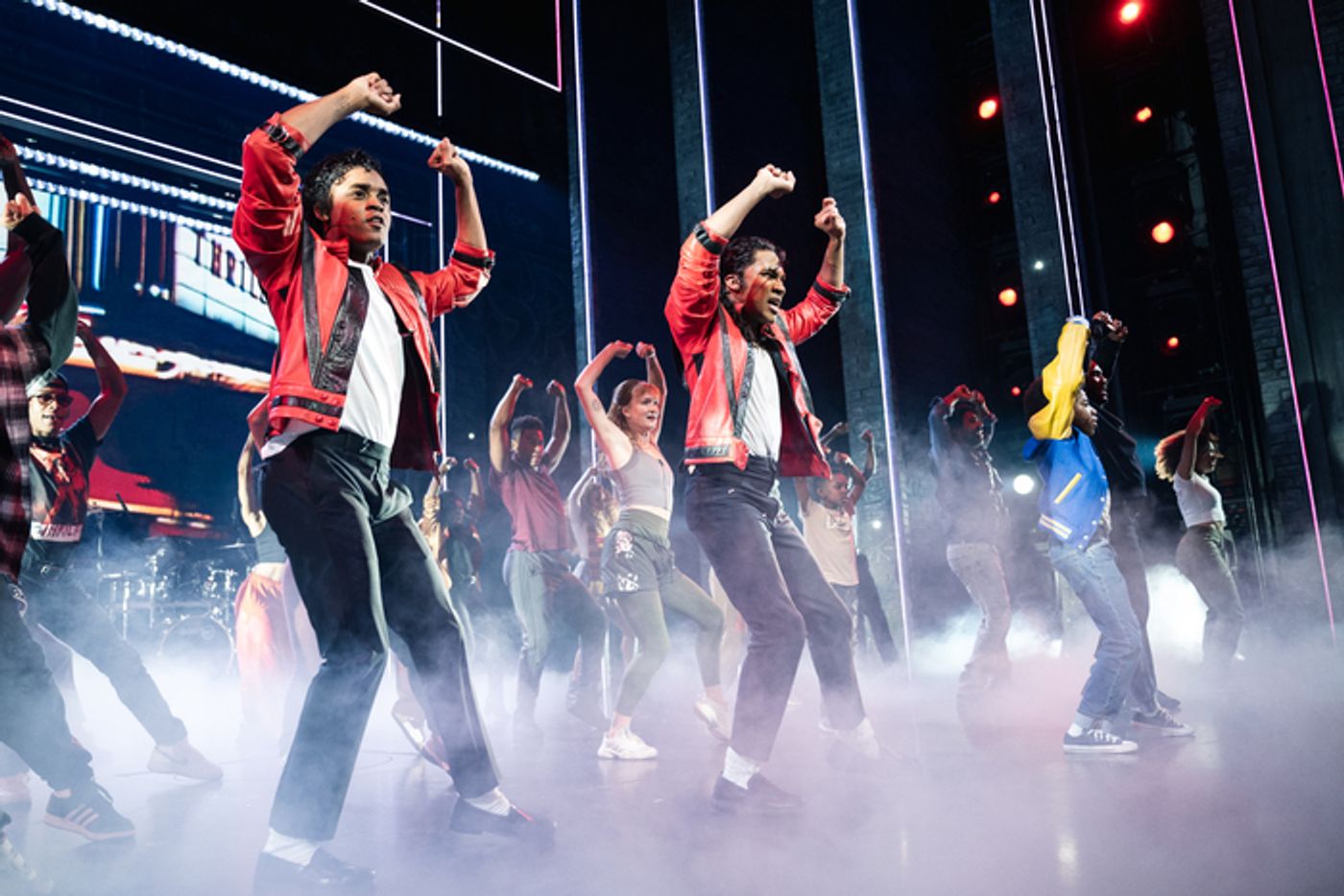 Photos: MJ on Broadway Presents Post-Show Performance of 'Thriller' Photos: MJ on Broadway Presents Post-Show Performance of 'Thriller' Image