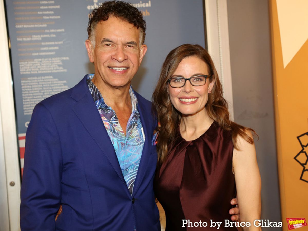 Brian Stokes Mitchell and Lear deBessonet at 