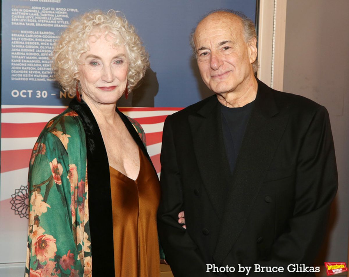 Caitlin O'Connell and Peter Friedman at 