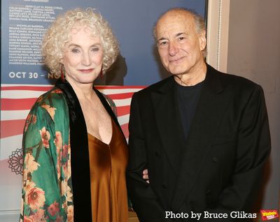 Caitlin O'Connell and Peter Friedman Photo