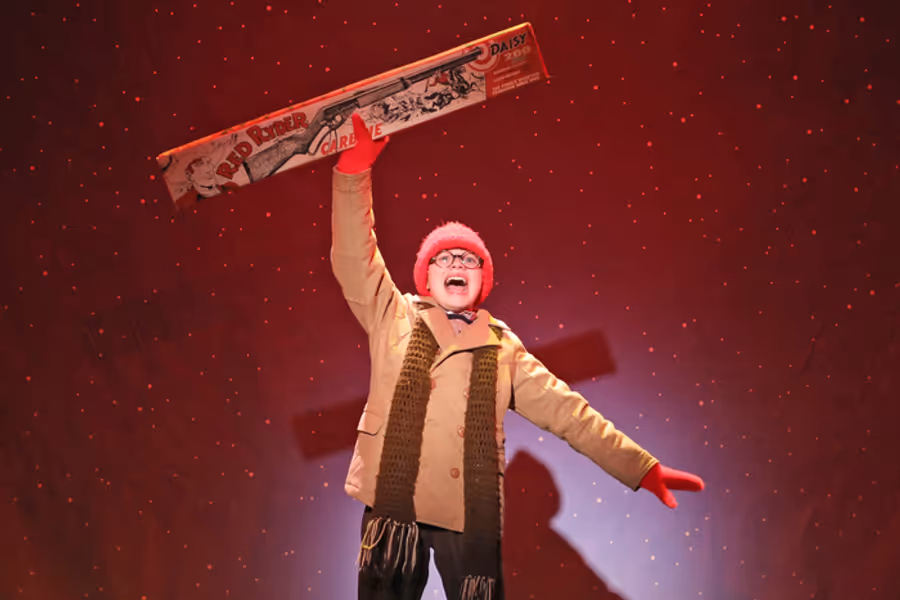 Exclusive Photos: Jim Stanek, Jenn Gambatese, & More in A CHRISTMAS STORY at Goodspeed Image