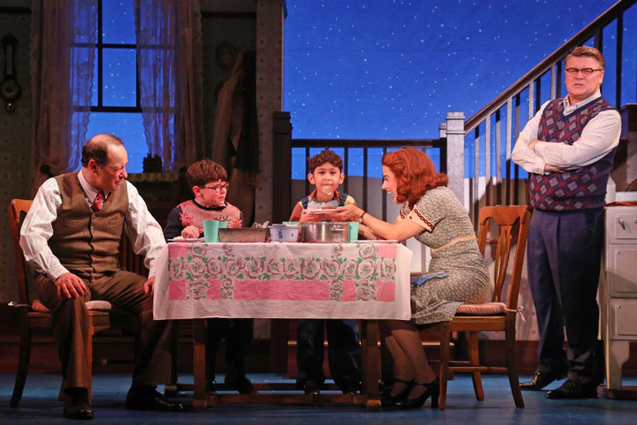 Exclusive Photos: Jim Stanek, Jenn Gambatese, & More in A CHRISTMAS STORY at Goodspeed Image