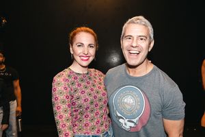 Marla Mindelle and Andy Cohen Photo