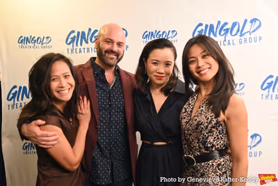 May Adrales, Chad Kessler, Tina Chilip and Teresa Avia Lim Photo