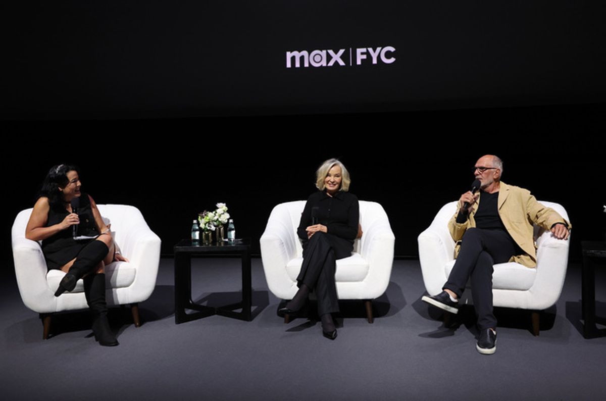 Jenelle Riley, Jessica Lange and Michael Cristofer at 