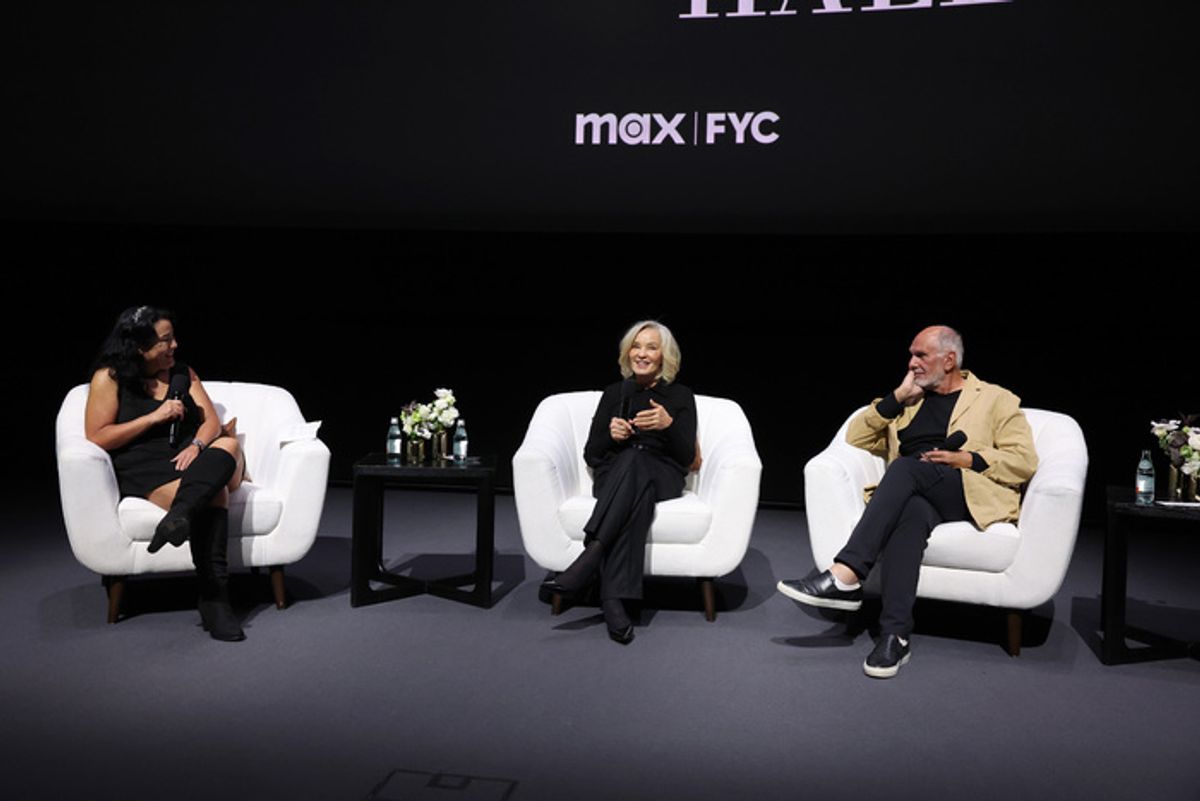 Jenelle Riley, Jessica Lange and Michael Cristofer at 