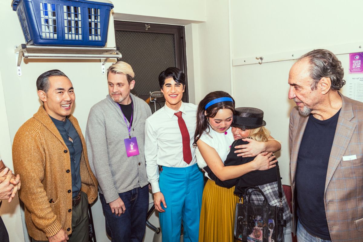  Marcus Choi, Michael Arden, Darren Criss, Helen J Shen, Kristin Chenoweth, F. Murray Abraham
 at 